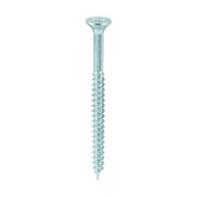 Timco - Twin-Threaded Woodscrews - PZ - Double Countersunk - Zinc (Size 6 x 1 3/4 - 200 Pieces)