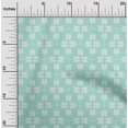thumbnail image 1 of oneOone Georgette Viscose Fabric Arrow Sign Kasuri Print Sewing Fabric BTY 42 Inch Wide, 1 of 4
