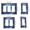 thumbnail image 2 of Yayeee Rocker Switch Wall Plate 3-Gang 6.5"x4.6" Home Decorative Outlet Cover, Crystal Ball, 2 of 6