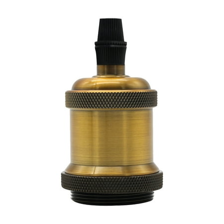 

Meijiashe Ceiling Light Edison Bulb Lamp Bases Adapter E27 Light Bulb Lamp Holder Pendant Screw Socket Vintage (Bronze)