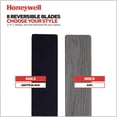 thumbnail image 2 of Honeywell Xerxes 62" Ceiling Fan w/ Remote Control, & Reversible Blades, Black, 2 of 12