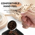 thumbnail image 5 of Stainless Steel Measuring Spoon with Wooden Handle, 25ML (1 TBSP + 2 TSP) Coffee Scoop for Grounds, Tea, Baking, Milk Powder, Seasonings, Easy-Read Markings (Silver, Size C), 5 of 6