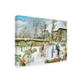thumbnail image 2 of Trademark Fine Art 'Winter Cottage' Canvas Art by Trevor Mitchell, 2 of 3