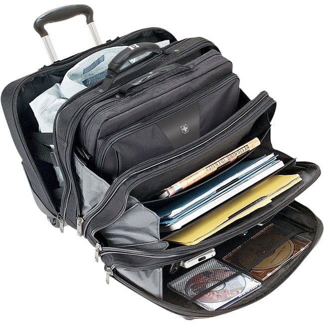 Swiss laptop roller outlet bag