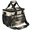 Multicolour 3, variant on Herdesigns Retro Feather Large Lunch Box for Adults Women Men with Adjustable Shoulder Strap, Insulated Reusable Lunch Bag Leakproof Cooler Tote Bag