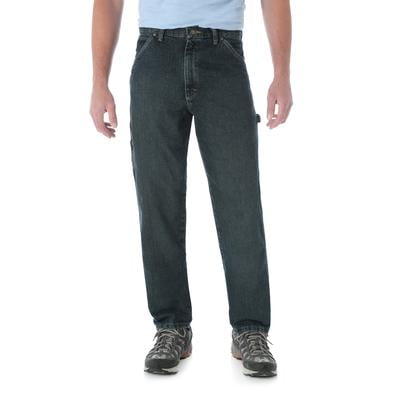 Wrangler Riggs Rugged Wear Carpenter Jeans, Dark Wash - Size 38x30