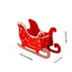 thumbnail image 3 of Decoraciones de Navidad Al Aire Libre Navidad Trineo Coche Escritorio Mini Decoración de Navidad Escena de Madera Ventana Decoración de Navidad Almacenamiento de Ornamentos de Navidad, 3 of 4
