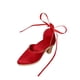 thumbnail image 1 of Zapatos de tacón alto a escala 1/4, sandalias de muñeca, zapatos femeninos, zapatos de moda para figuras de acción femeninas, modelo de muñeca (rojo), 1 of 8