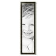 thumbnail image 2 of ArtToFrames 10" x 40" Black Panel With Silver Lip Picture Frame, 10x40 inch Multi Wood Poster Frame (WOM-5093),  Pack, 2 of 7