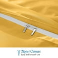thumbnail image 4 of 900 TC 100% Egyptian Cotton Duvet Cover Zipper Closur Ultra Soft Durable and Fade Resistant Solid Pattern, 4 of 7