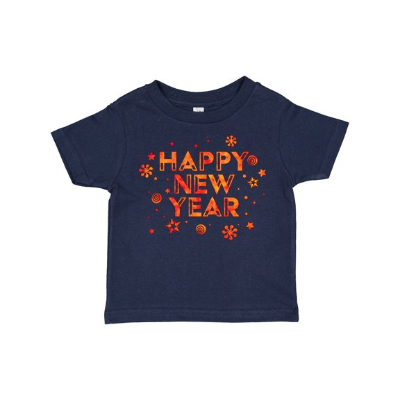 Inktastic Happy New Year Boys or Girls Toddler T-Shirt