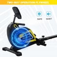 thumbnail image 6 of Magnetic Rowing Machine Folding Rower with 14 Level Resistance Adjustable,Leg Press Machine Workout Equipment for Women LCD Monitor and Tablet Holder for Foldable Rower Home Gym Cardio Workout, 6 of 13