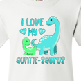 thumbnail image 4 of Inktastic I Love My Auntie-saurus Cute Brontosaurus Family Youth T-Shirt, 4 of 5