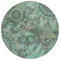 thumbnail image 2 of Addison Rugs Chantille Indoor/Outdoor Transitional Paisley Olive Machine Washable Round Rug, 8' x 8', 2 of 8