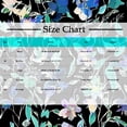 thumbnail image 3 of ClodeEU Wide Leg Pants for Women,Floral Printed Trousers with Pockets , Elastic High Trendy Pants Black 06,Womens Plus L, 3 of 5