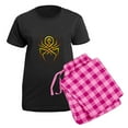 thumbnail image 5 of CafePress - Arachnid Pajamas - Women's Short Sleeve Print T-Shirt and Pants Dark Cotton Pajama Set, 5 of 7