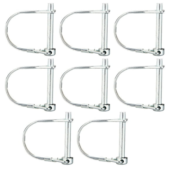 ZheElen 8x Trailer Hitch Lock With Round Wire Retainer available to meet For Security Shaft Locking Pin Trailers Lock Hitch