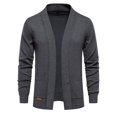 thumbnail image 1 of WOLLED Thermal Cardigan for Men Heavyweight Knitwear Sweater Fall Winter Workwear Tops, 1 of 9