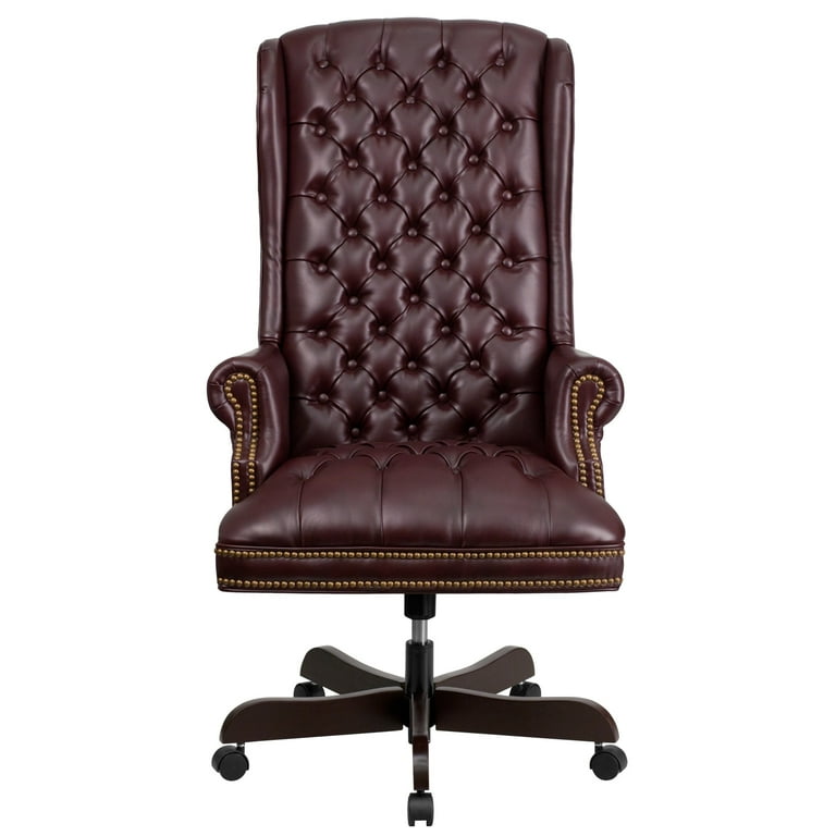 Burgundy office chair hotsell