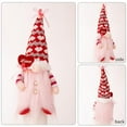 thumbnail image 3 of Aosijia Christmas Gnomes Plush Decorations Couples Scandinavian Tomte Doll Stuffed Dwarf Elf Ornaments Indoor Home Decor Party Valentines Day Gifts A13, 3 of 5
