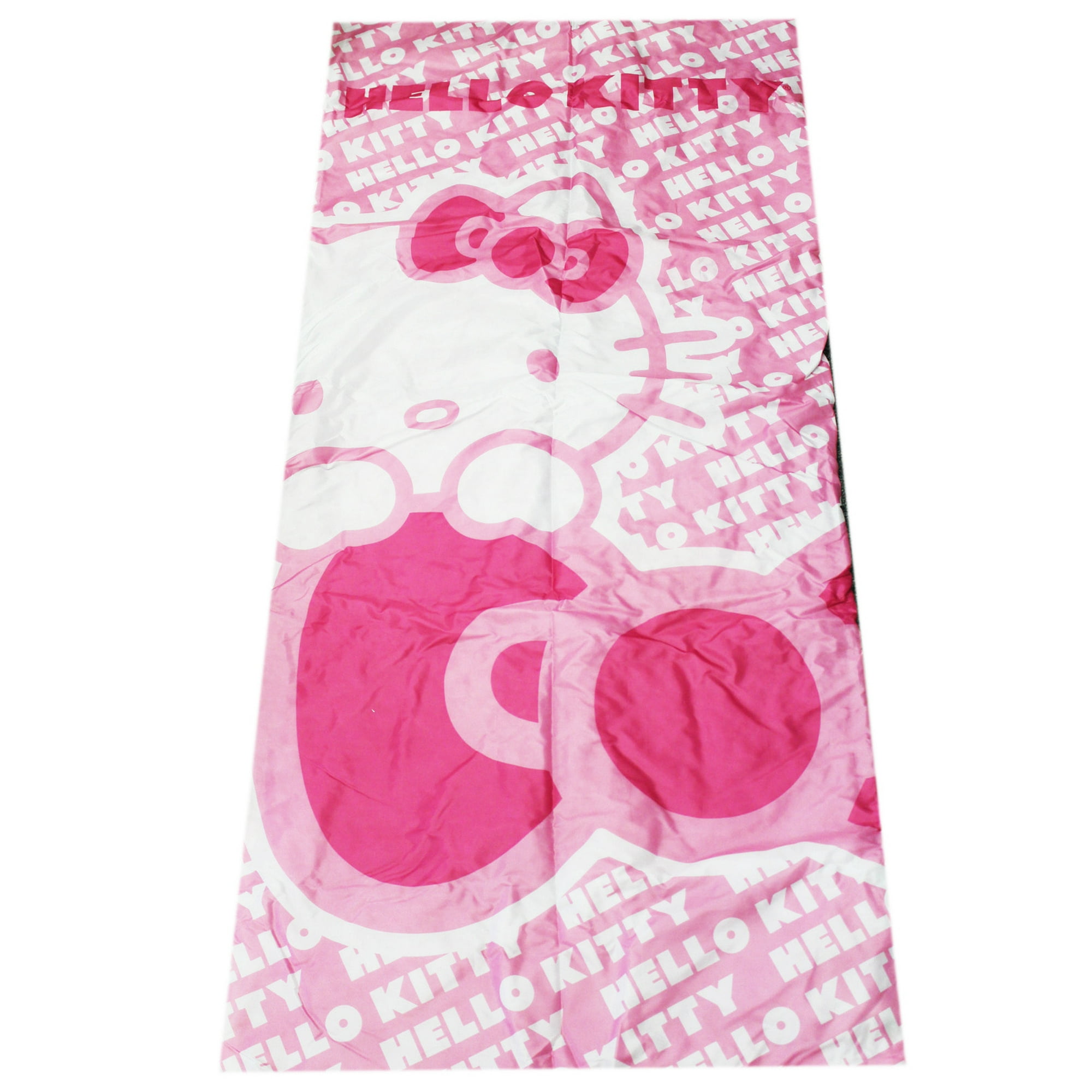 Hello Kitty Girls Pink And White Colored Polyester Sleeping Bag Walmartcom Walmartcom