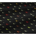 thumbnail image 5 of oneOone Viscose Jersey Fabric Artistic Bird Printed Fabric 1 Yard 60 Inch Wide, 5 of 5