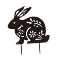 thumbnail image 3 of koolsoo Bunny Animal Statue Garden Decor Easter Lifelike Photographic Props Easter Decor B, 3 of 9