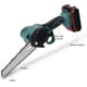 thumbnail image 2 of Sierra de poda eléctrica portátil y recargable de 21 V con 1 batería, motosierra pequeña para cortar madera, para cortar ramas de huerto de jardín, 2 of 5