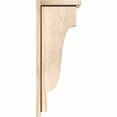 thumbnail image 3 of 7 1/2"W x 10"D x 26"H Newport Smooth Corbel w/Backplate, Douglas Fir, 3 of 9
