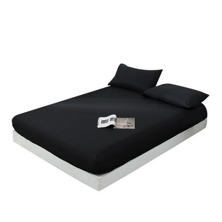 

AdXKenry Cotton Four Piece Set Bedding Bed Cover Mattress Dust Protective Cover Mattress Breathable Bed Cover Mattress Cover Protective Cover Non Slip Bed