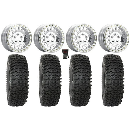 Method 413 Beadlock 15 Wheels Pol 33 RC500S Sticky Tires Polaris RZR Turbo R & Pro R Ranger 1500 Xpedition Method 413 Beadlock 15 Wheels Pol 33 RC500S Sticky Tires Polaris RZR Turbo R & Pro R Ranger 1500 Xpedition