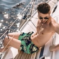 thumbnail image 2 of luoweisi Men's Beach Shorts Quick Dry Swim Trunks with Mesh Lining Monkey XL, 2 of 5