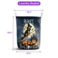 thumbnail image 5 of Happy Halloween Bullmastiff Witch Pumpkins Bats Foldable Laundry Basket Dog Lover Organizer Storage with Handles - 13012, 5 of 5