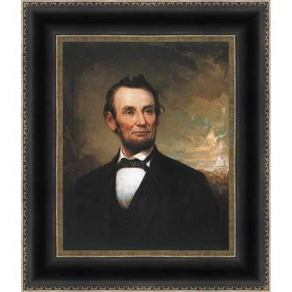 Somerset House Publishing 5138 Abe Lincoln, Framed Textured Fine Art Print