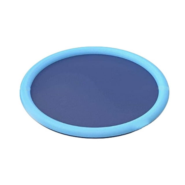 Dsscvnef Inflatable Pad for Kids and Dogs Outdoor Water Play Mat Summer Pool Toy Durable PVC Spray Sprinkler Pad for Backyard Garden