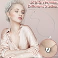 thumbnail image 3 of PVCS Collier Mode Femme 26 Lettres Pendentif Cœur d'Amour, 3 of 5