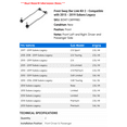 thumbnail image 2 of Front Sway Bar Link Kit 2 - Compatible with 2015 - 2019 Subaru Legacy 2016 2017 2018, 2 of 2