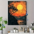 thumbnail image 4 of Qisvanset Framed Canvas Wall Art, 12x16 Inch God Creation Bible Verse Pastor Gift Art, 4 of 5