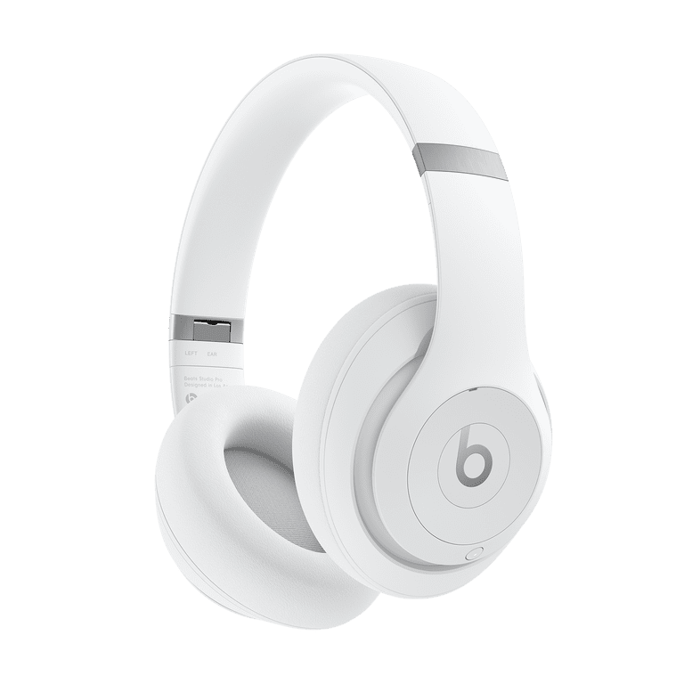 Beats by Dr. Dre Studio Pro Wireless Headphones Matte White Bundle
