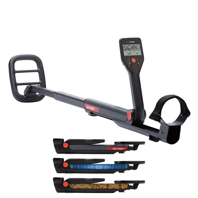 Detector de Metales y Tesoros GO-FIND 22 Minelab Retráctil y portable