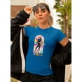 thumbnail image 2 of Brazil Carnival 90'S Style T-Shirt Women -Image by Shutterstock, Female x-Large, 2 of 4