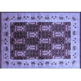 thumbnail image 1 of Ahgly Company Indoor Rectangle Oriental Blue Traditional Area Rugs, 8' x 12', 1 of 4