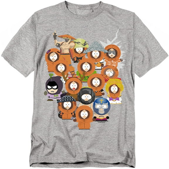 South Park T-Shirt Many Faces of Kenny Unisex Graphic Tee For Men & Women