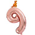 thumbnail image 4 of Globos de aluminio número 9, decoraciones de graduación, fiesta de Nochevieja, 9, 4 of 6