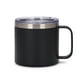 thumbnail image 2 of Bearachild Taza portátil de acero inoxidable con tapa de asa, Camper, taza para beber leche aislada al vacío, botella para acampar, hogar, coche al aire Mostrada Negro Bearachild HA010518-01B, 2 of 6