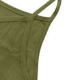 thumbnail image 5 of Lixiuxyad Built-in Bra Tank Tops A Retro Thin Slimming And Linen Inner Top Vest For Ladies,Green, 5 of 6