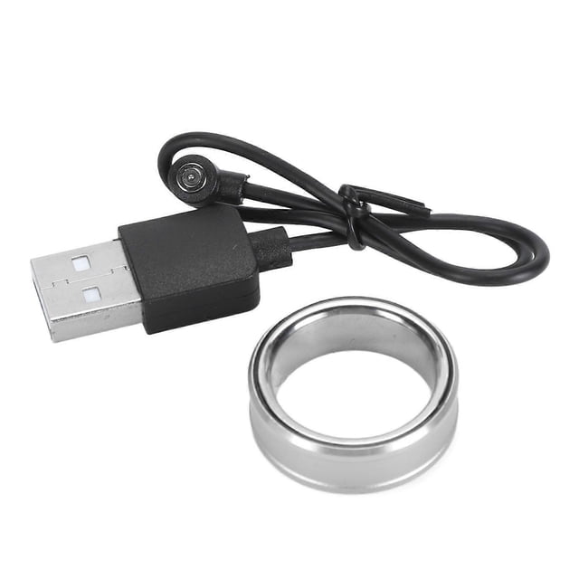 Smart Ring with BT 5.1 Health Tracker, Sleep Monitoring, Body Temperature, Step Counter, IP68