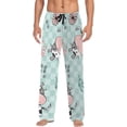 thumbnail image 2 of FREEAMG Cow Cotton Pajama Pant for Men, Super Soft Lightweight Lounge Pajama Bottoms Drawstring Sleepwear Pant with 2 Pockets, 2 of 7