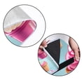 thumbnail image 5 of Ice Cream Canvas Picnic Mat Waterproof Foldable Portable Outdoor Beach Blanket Sandproof 60"x80" Blue and White Striped Pattern, 5 of 6