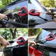 thumbnail image 4 of 1 Uds. Cepillo desempañador de vidrio rojo cepillo de limpieza de parabrisas de coche cepillo de limpieza de vidrio cepillo de ventana de microfibra ER, 4 of 5